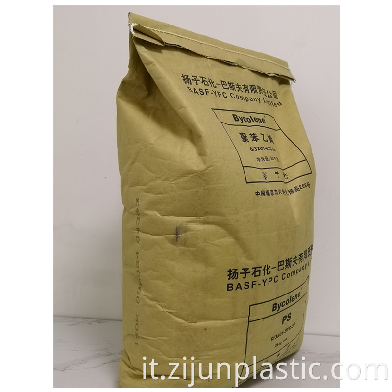 Automatic Price Plastic Particles Gpps Resin General Polystyrene BASF-YPC 158k